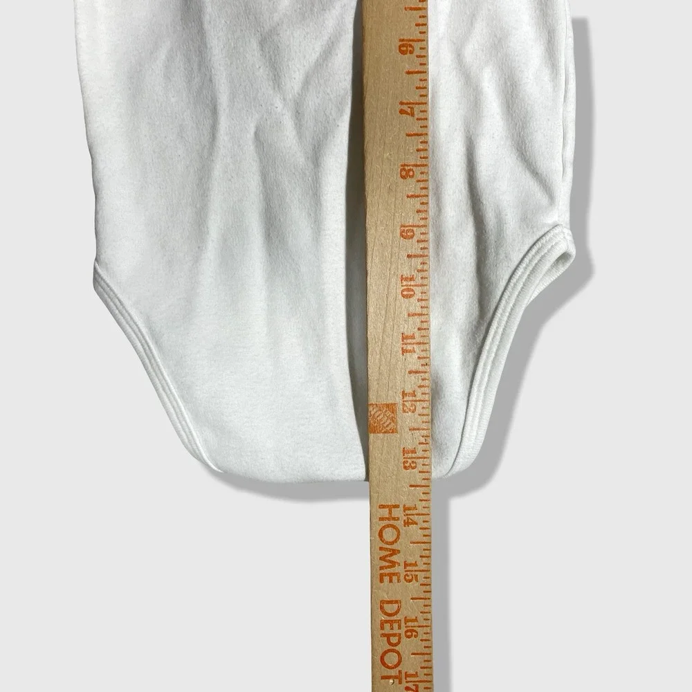 Baby B'gosh Polo Bodysuit Baby 3-6 Months White‎ Vintage Prep Preppy Casual